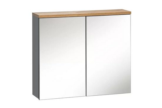 Badezimmerspiegelschrank - Bali Grey - Elegante Organisation Ihres Raumes. - Milaros Markt