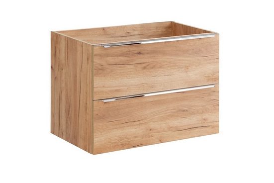 Waschbeckenschrank - Capri Oak - Intelligente Lösungen für stilvolle Badezimmerorganisation. - Milaros Markt