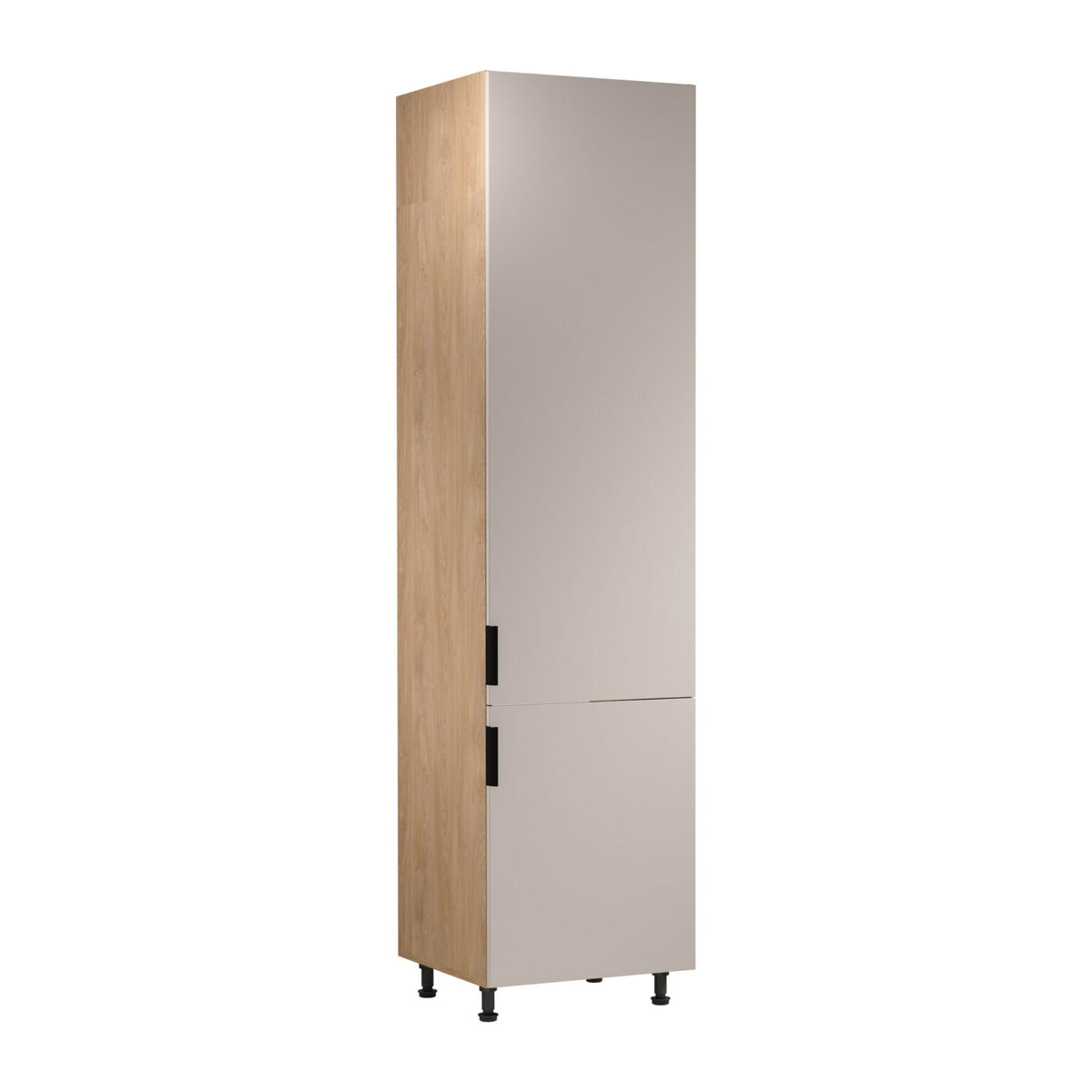 Hochschrank D60RWN L/L - Sorento Beige Sonoma Eiche - Beige/Sonoma Eiche