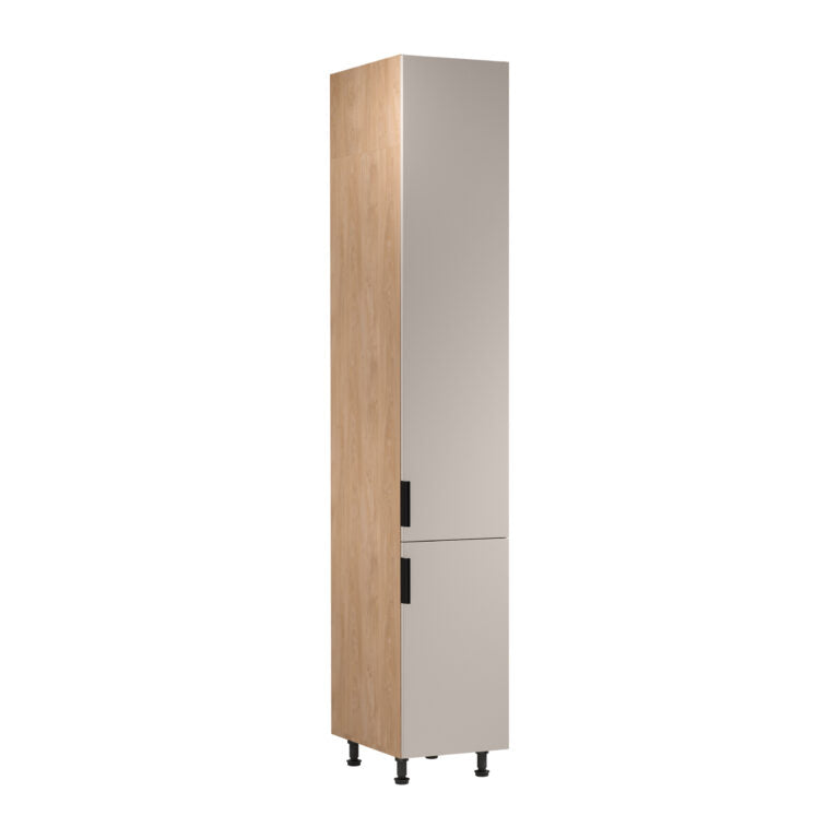 Hochschrank D40SPWN P/L - Sorento Beige Sonoma Eiche - Beige/Sonoma Eiche