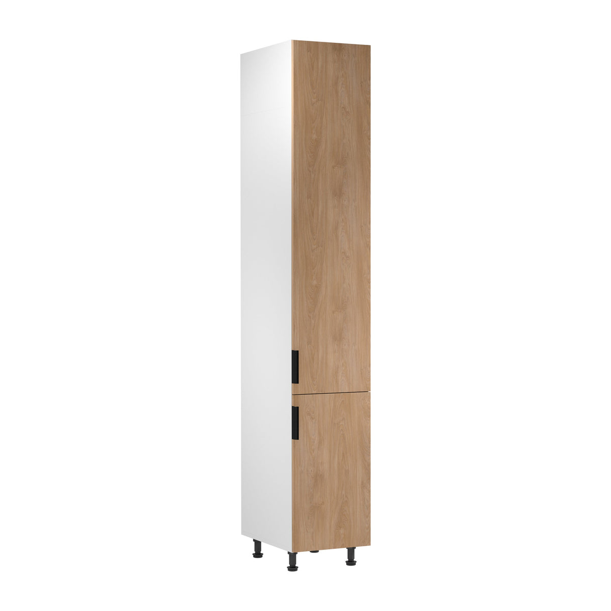 Hochschrank D40SPWN P/L - Sorento - Sonoma Eiche/Weiß