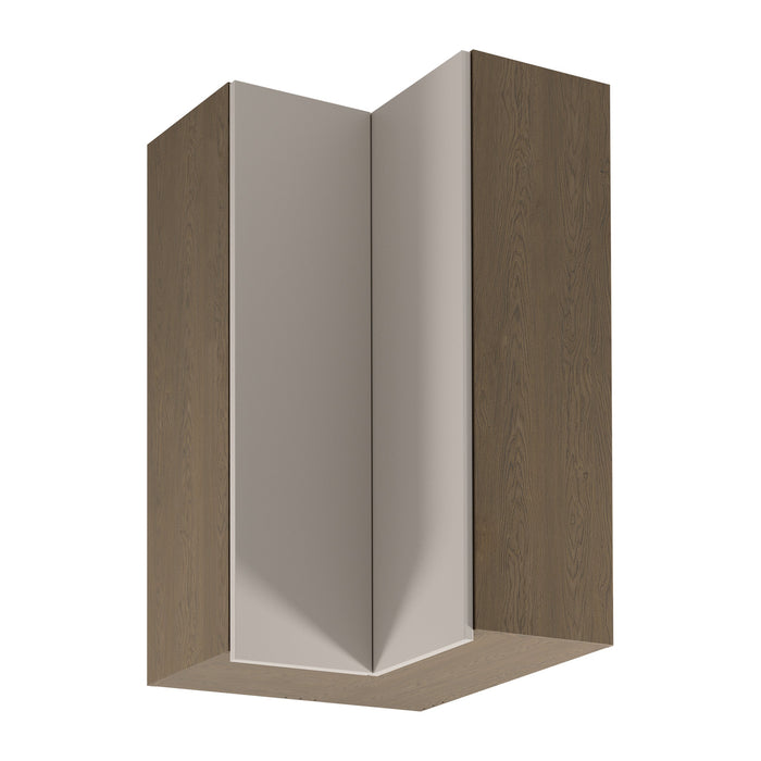 Eckhängeschrank G60N2 – Sorento Beige - Beige/Eiche