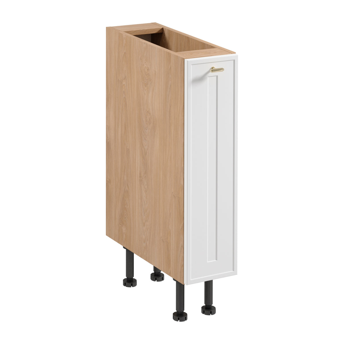 Apothekerschrank D20C - Sorento - Weiß / Sonoma Eiche