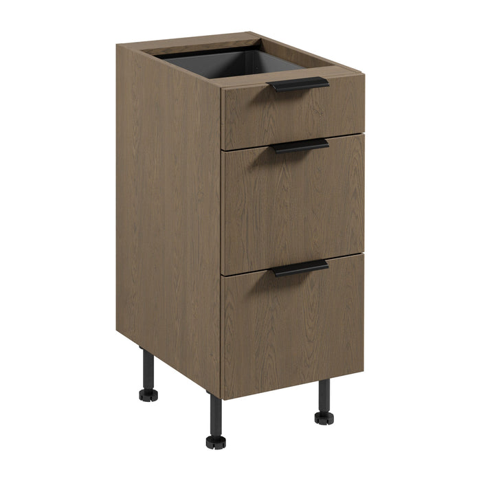 Unterschrank D40S3 P/L AX - Sorento Dunkle Eiche - Der ideale Stauraum für Ihr Zuhause.