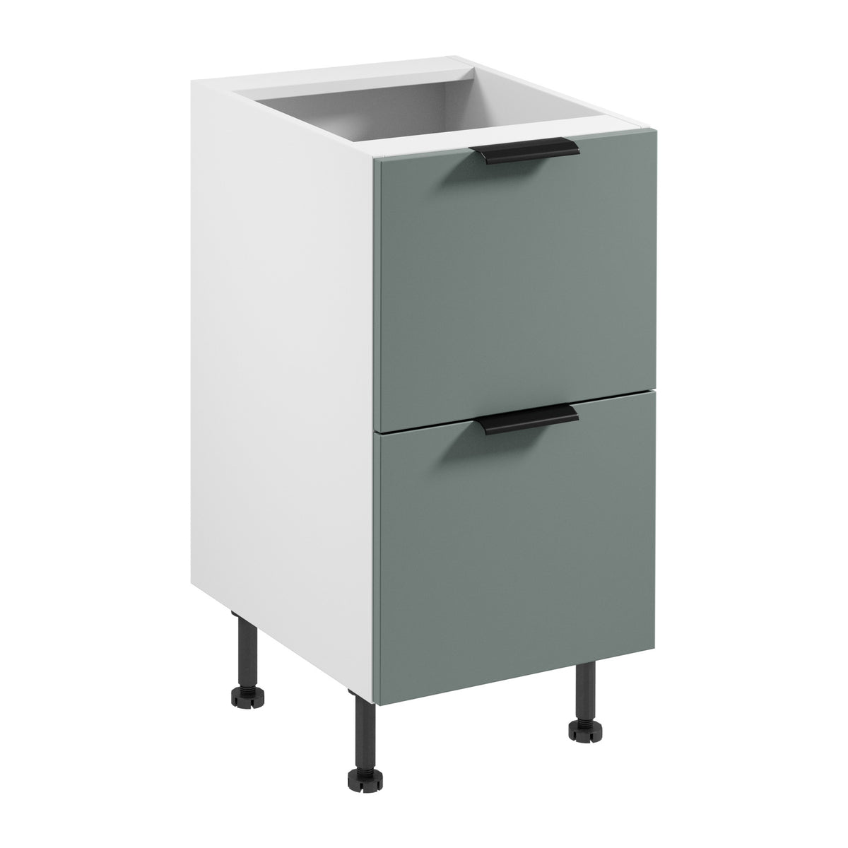 Unterschrank D45S2 AX - Sorento Weiß Grün - Funktionalität trifft modernes Design.