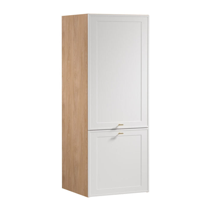Hängeschrank N60N - Sorento - Weiß / Sonoma Eiche