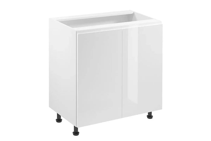 Unterschrank 80 cm - Aspen - Fängt das Wesentliche Ihrer Küchenaufbewahrung in einem eleganten Design ein. - Milaros Markt