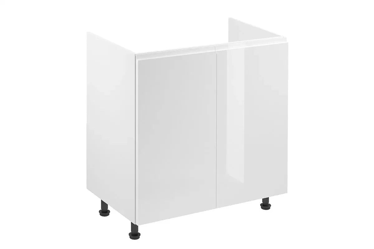 Spülschrank 80 cm - Aspen - Fließendes Design, das Ordnung und Frische in Ihre Küchenumgebung bringt. - Milaros Markt