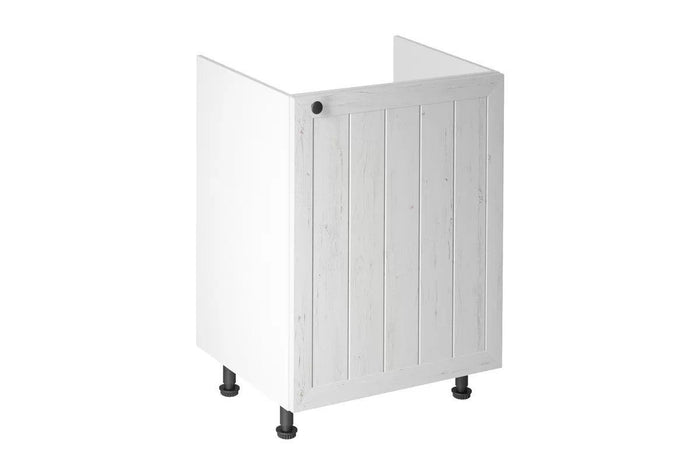 Spülenunterschrank D60Z P/L - Provence - Weiß/Matt