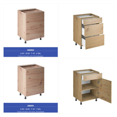 Winkelküche - Langen KL14-M320- Artisan Eiche