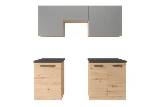 Küchenzeile - Perfekte Lösung für Ihre Küche, (Komplett Set) - Milaros Markt