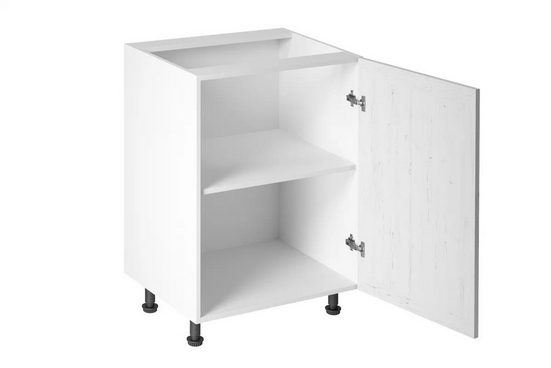 Unterschrank 60 cm - sosna andersen - Praktische Schrankoption für den Küchenboden. - Milaros Markt