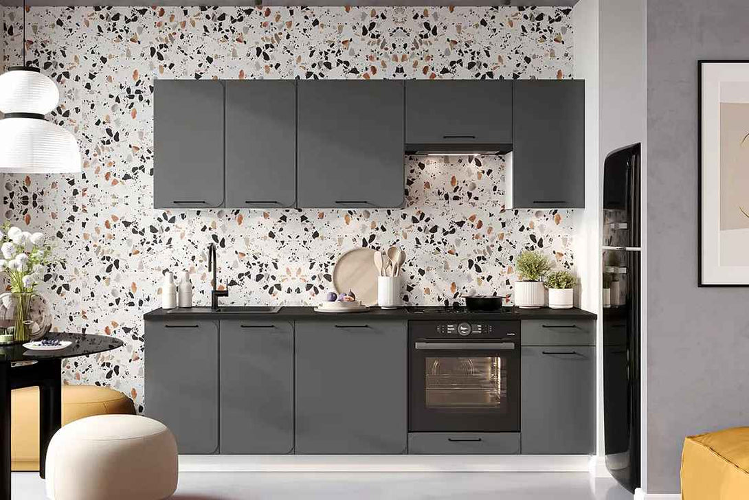 Eckunterschrank - Katrin - Praktischer Eckunterschrank für optimale Stauraumnutzung. - Milaros Markt