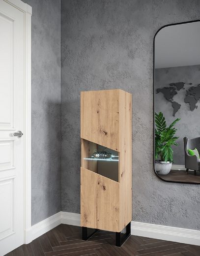 Vitrine - Unvergleichliche Schönheit und Eleganz (Vitrine, 1-St., Premium - R7) - Milaros Markt