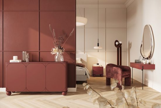 Kommode 150 cm, 200 cm - SONATIA II - Zeigt schlichte Eleganz und praktischen Nutzen. - Milaros Markt