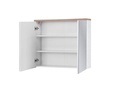 Badmöbel-Set BM17 - Bali White B -  Weiß