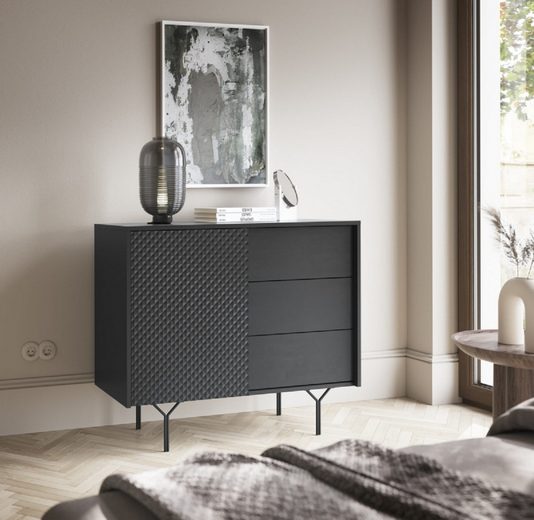 Wohnzimmer-Set - Genießen Sie eine warme und vollständige Atmosphäre, (Komplett Set, 3-St., Premium - KAREL) - Milaros Markt
