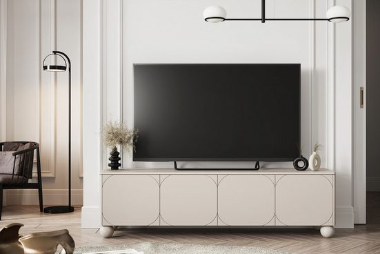 TV-Schrank - SONATIA II - Exquisites Design aus hochwertigen Materialien. - Milaros Markt