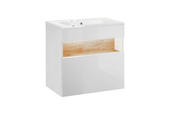 Einbauwaschbecken  - Bali White - Einfache schnelle Installation. - Milaros Markt