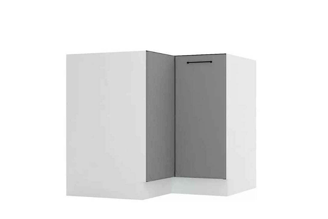 Eckunterschrank - Katrin - Praktischer Eckunterschrank für optimale Stauraumnutzung. - Milaros Markt