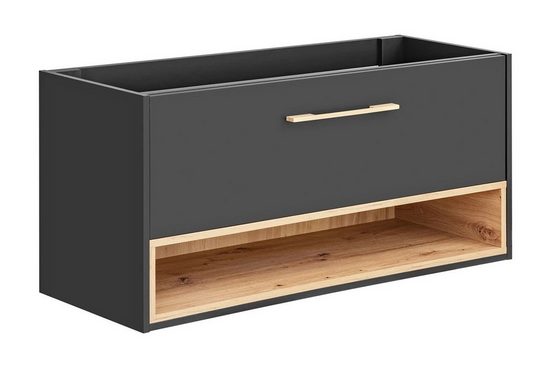 Waschbeckenschrank - Borneo - Elegantes schlichtes Aussehen. - Milaros Markt