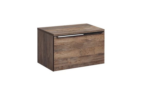 Badmöbel - Einzigartiges und elegantes Design, passend für jedes Badezimmer(Komplett Set, 6-St., Premium - Santa Fe Oak II) - Milaros Markt