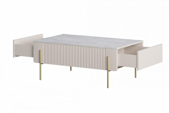 Couchtisch 100 cm  - MALMI - Praktisch und elegant für Ihr Zuhaus. - Milaros Markt