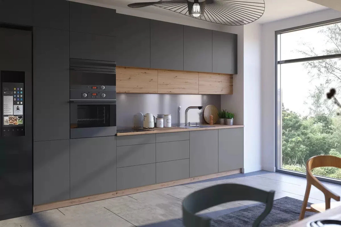 Hängeschrank 60 cm  - Langen - Ermöglicht einen weiten Überblick und fügt sich harmonisch in Ihre Küchenarchitektur ein. - Milaros Markt