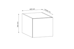 Hängeschrank 40 cm  - Langen - Erzeugt eine harmonische Atmosphäre und bietet großzügigen Stauraum. - Milaros Markt