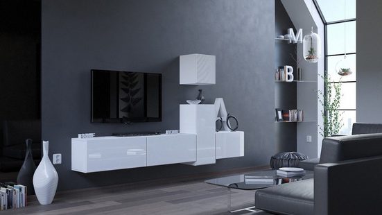 Wohnwand - Elegantes Wohnen, erstklassige Materialien im stilvollen Ambiente. - Milaros Markt