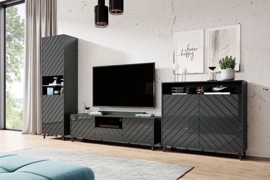 Kommode - Parisja - Einzigartiges Design für zusätzliche Aufbewahrung. - Milaros Markt