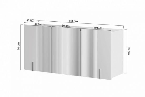 Kommode 200 cm, 150 cm - MALM -  Stilvoll und funktional für Ihr Zuhause. - Milaros Markt