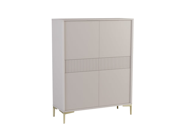 Moderne Kommode - Uni - mit Stauraum: Ideal für Wohnzimmer oder Flur