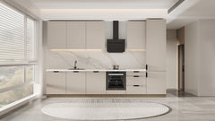 Küchenzeile - Sorento KS2-M360- Beige / Dunkle Eiche
