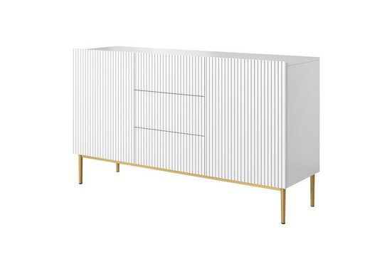 Kommode - NICOLE - Schicke Aufbewahrungslösung mit mehreren Schubladen. - Milaros Markt