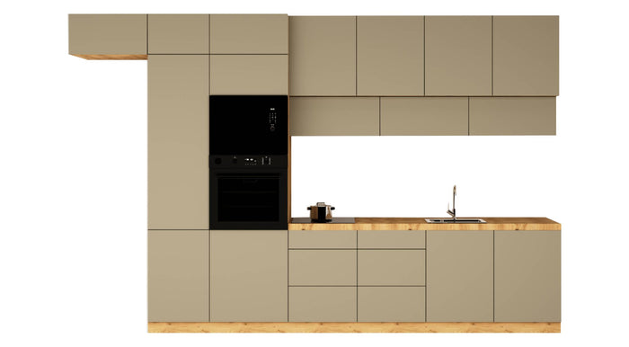 Küchenzeile - Langen KL4-M400 - Beige / Matt