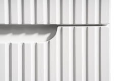 Waschbeckenunterschrank BM101 -  Nova White N  - Weiß / Matt