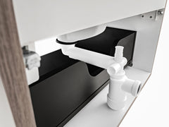 Badmöbel-Set BM22 - Fiji White F - Weiß/Coast Evoke Oak
