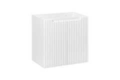 Badmöbel-Set BM29 - Nova White N - Weiß Matt/Coast Evoke Eiche