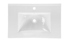 Badmöbel-Set BM25 - Fiji White F - Weiß/Coast Evoke Oak
