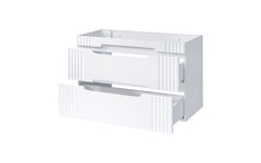 Badmöbel-Set BM23 - Fiji White F - Weiß/Coast Evoke Oak