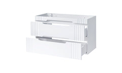 Badmöbel-Set BM19 - Fiji White F - Weiß / Coast Evoke Oak