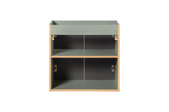 Waschbeckenunterschrank BM99 - Line Reed Green L - Schilfgrün / Matt