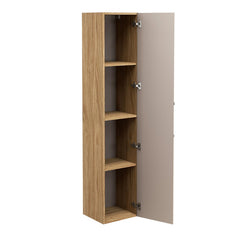 Badmöbel-Set BM142 - Luxor Beige L -Eiche geölt / Beige
