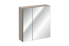 Badmöbel-Set BM39 - Santa Fe Taupe S - Clay Grey/Santa Fe Vintage Oak