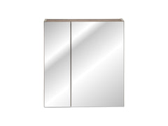 Badmöbel-Set BM39 - Santa Fe Taupe S - Clay Grey/Santa Fe Vintage Oak