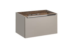 Badmöbel-Set BM36 - Santa Fe Taupe S - Clay Grey/Santa Fe Vintage Oak