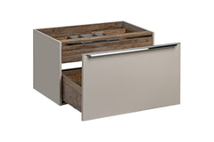 Badmöbel-Set BM32 - Santa Fe Taupe S - Clay Grey/Santa Fe Vintage Oak