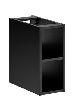 Badmöbel-Set BM191 - Santa Fe Black S - Schwarz / Matt