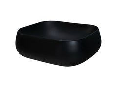 Badmöbel-Set BM108 - Luxor Black L - Schwarz/Geölte Eiche